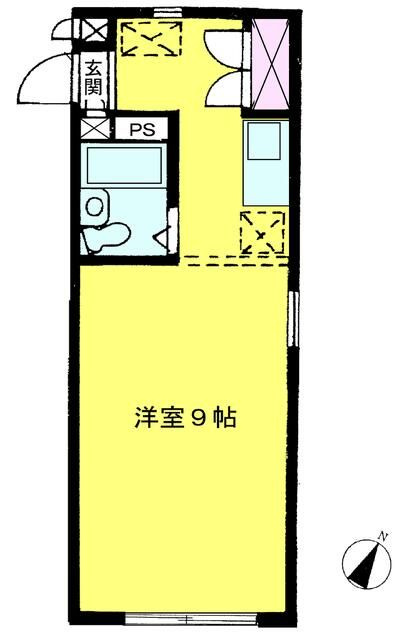 フラワーハイツパート６の間取り