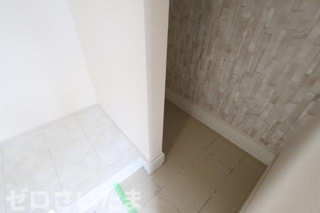 《仲介手数料無料》西区大字指扇領別所382-227新築一戸建てリーブルガーデンの玄関