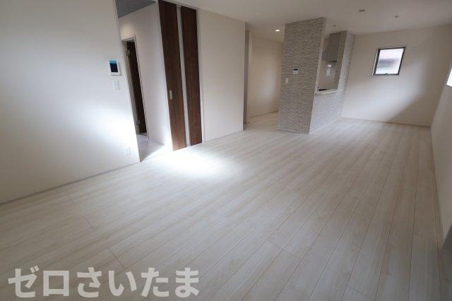 《仲介手数料無料》西区大字指扇領別所382-227新築一戸建てリーブルガーデンの居間・リビング