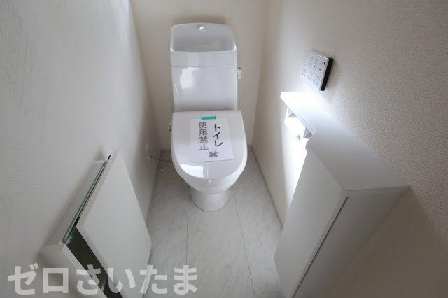 《仲介手数料無料》西区大字指扇領別所382-227新築一戸建てリーブルガーデンのトイレ