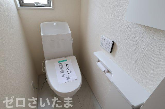 《仲介手数料無料》西区大字指扇領別所382-227新築一戸建てリーブルガーデンのトイレ