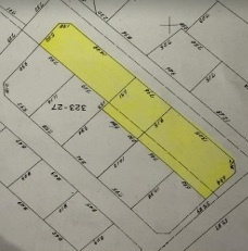 川越市今福　建築条件なし売地　西武新宿線『南大塚駅』徒歩19分　【大東西小学区】の土地図