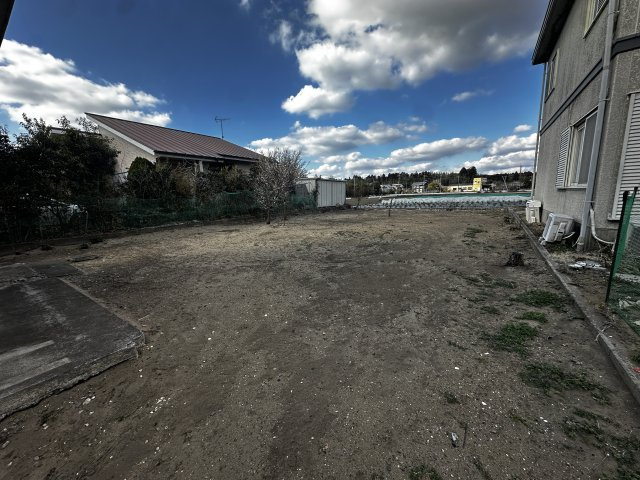 南横川貸家の庭