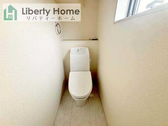 第1美浦村土屋　新築戸建のトイレ
