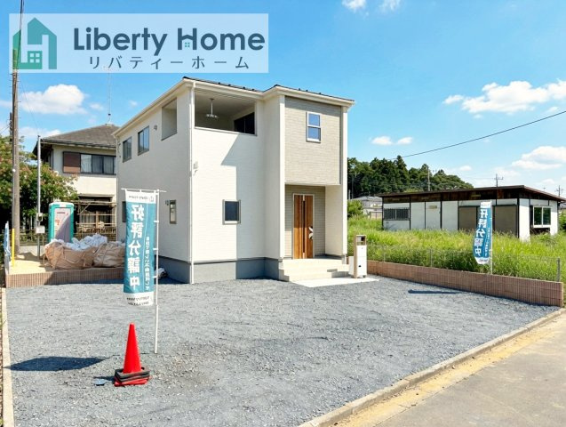 第1美浦村土屋　新築戸建の外観|ご予約をいただければ、『平日の空いた時間』『周辺物件まとめて見たい』『1件だけ見たい』ももちろん可能です♪
お気軽にお問合せください♪