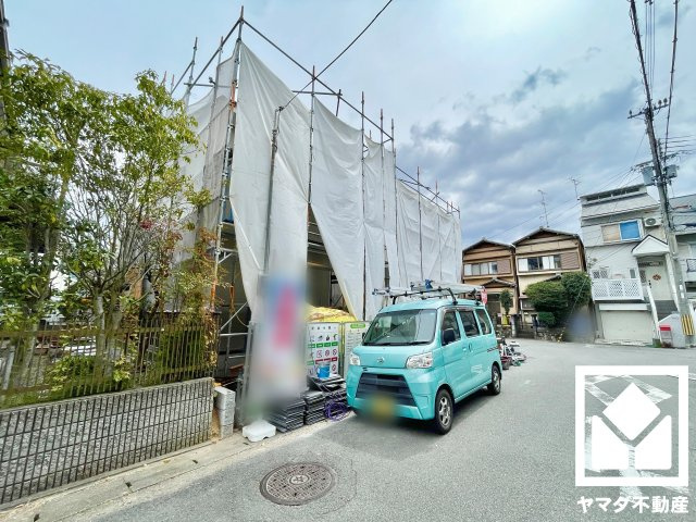 伏見区小栗栖森本町　01期　1号棟の外観|1月30日　現地写真更新