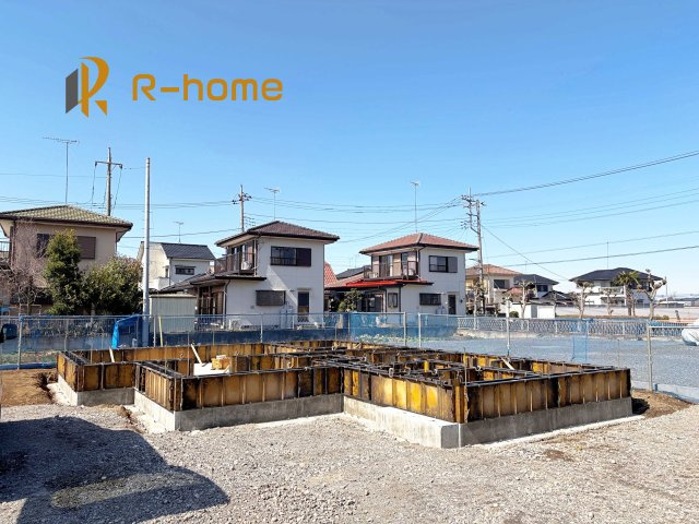 古河市大山第3　新築戸建て　1号棟の外観|ご予約を頂ければ、『平日』はもちろん『早朝』や『夜間』もご見学可能です♪お気軽にお申し付けください♪