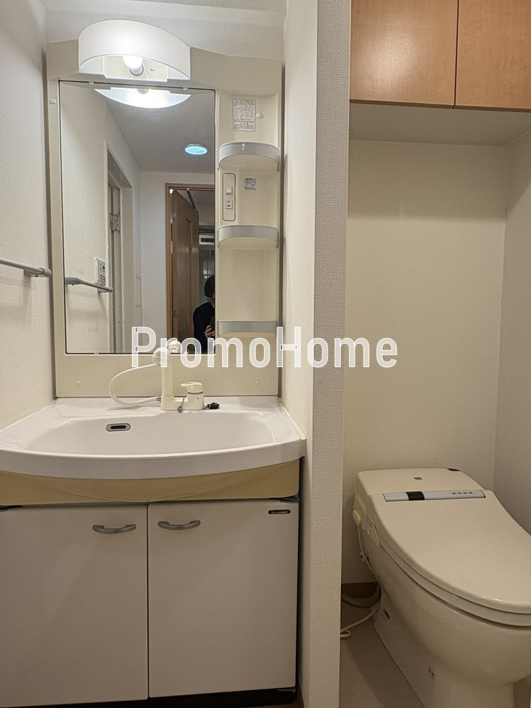 T&G神田マンションの洗面所