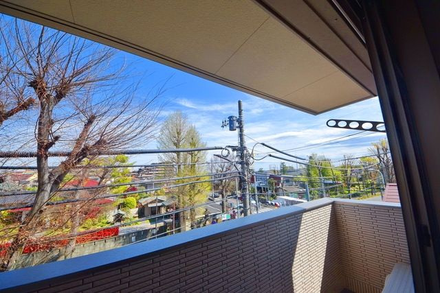 府中市白糸台３丁目のアパートの展望