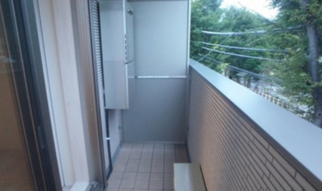 府中市白糸台３丁目のアパートのバルコニー|※他部屋参考写真