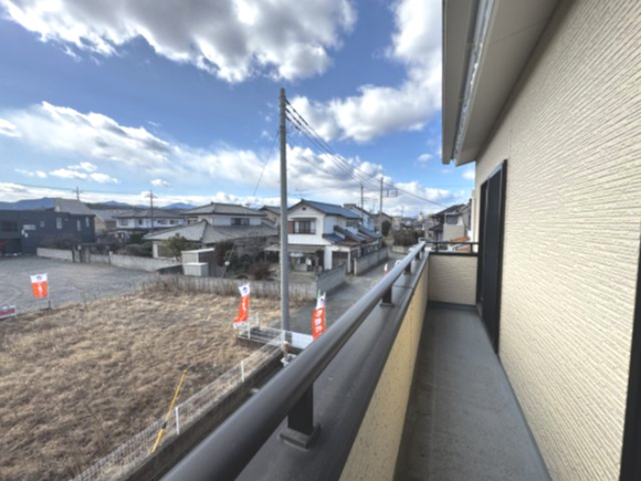 藤岡市藤岡　中古住宅のバルコニー|藤岡市藤岡　未入居住宅