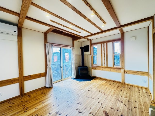 藤岡市藤岡　中古住宅の居間・リビング|藤岡市藤岡　未入居住宅
