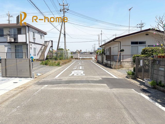 古河市大山第3　新築戸建て　2号棟の前面道路含む現地写真|堂々！建物完成♪実際のお部屋をご見学可能です♪
ご見学が一番の資料！お気軽にお問い合わせ下さい♪
