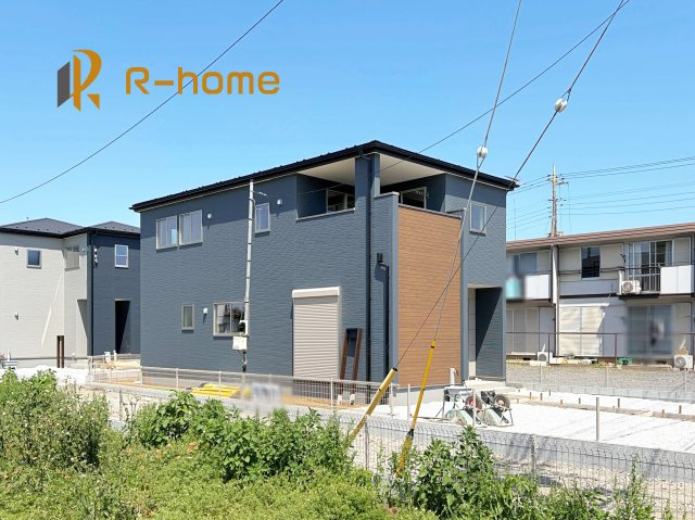 古河市大山第3　新築戸建て　2号棟の外観|ご予約を頂ければ、『平日』はもちろん『早朝』や『夜間』もご見学可能です♪お気軽にお申し付けください♪