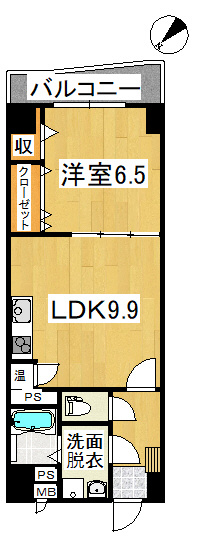 プレゼンスの間取り
