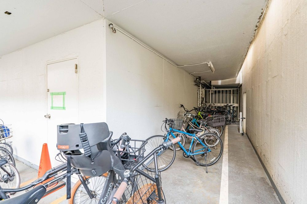 目黒プラザの駐輪場