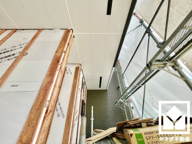 伏見区小栗栖森本町　01期　2号棟の外観|1月30日　現地写真更新