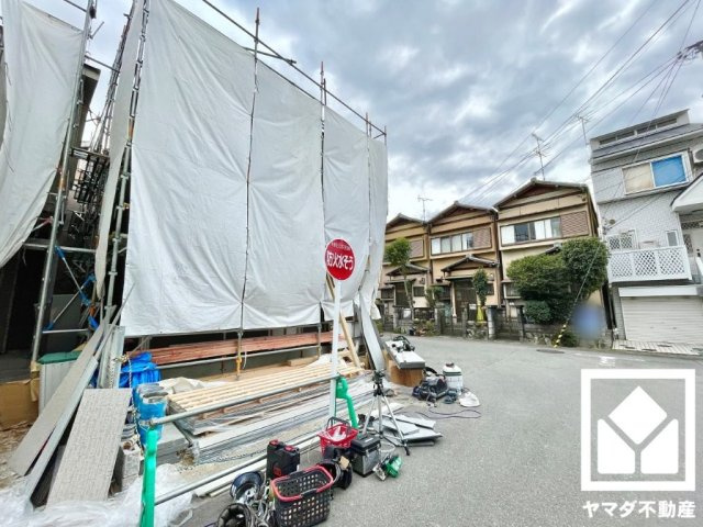 伏見区小栗栖森本町　01期　2号棟の外観|1月30日　現地写真更新