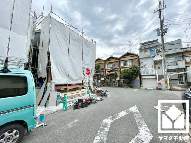 伏見区小栗栖森本町　01期　2号棟の外観|1月30日　現地写真更新