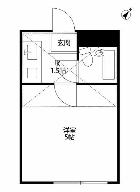 プラザドゥサビーネＡ棟の間取り