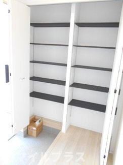 【玄関】 | 本宮市仁井田新築一戸建て2棟 | ゆったりとした玄関です