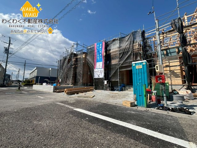 焼津市南小川　第1／の前面道路含む現地写真|2号棟（2026年2月上旬撮影）