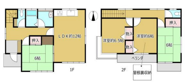 【間取り】 | 鴻巣市榎戸　中古戸建