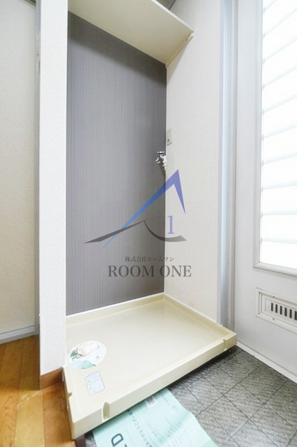 シャンブルＫの設備|洗濯機置き場です。