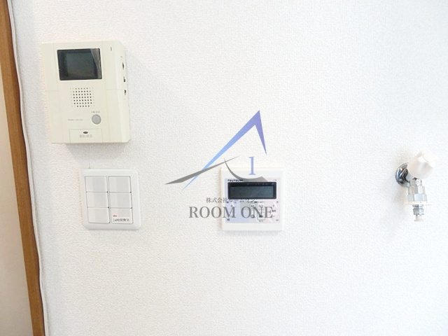 クレールメゾンのセキュリティ|モニター付きインターホンです。