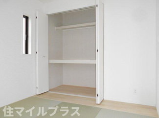 【和室】 | 本宮市仁井田新築一戸建て2棟 | 和室ならではの温かな和の空間で寛ぎの時間を過ごせます