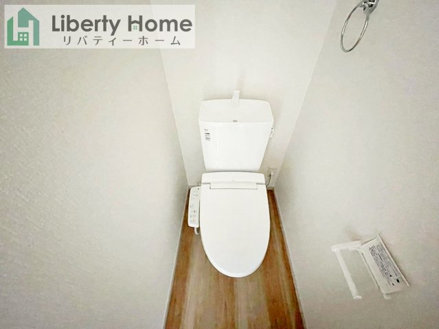 阿見町実穀55期　新築戸建のトイレ