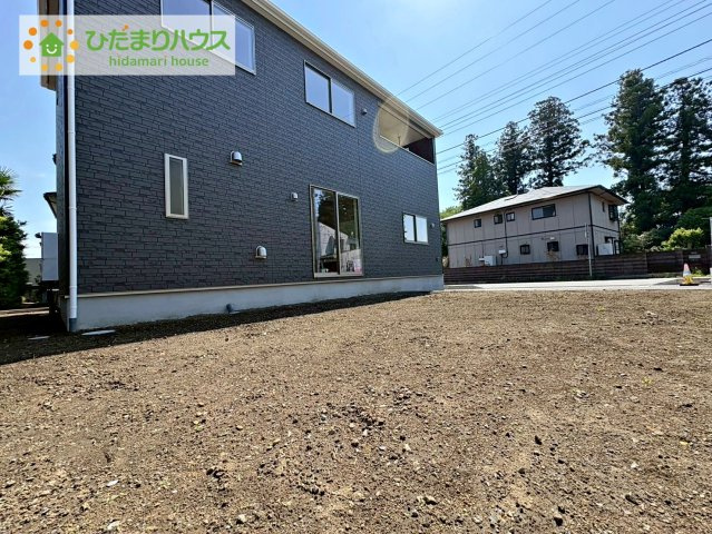 那珂市瓜連第14　新築戸建　6号棟の庭|お庭付物件になります！お庭遊びや、プールなどお子様も大喜び(^^)