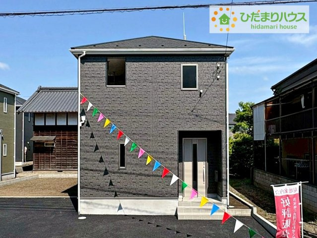 那珂市瓜連第14　新築戸建　6号棟の外観|平日・夜間もご案内可能(^^♪お気軽にお問い合わせくださいませ!(^^)!