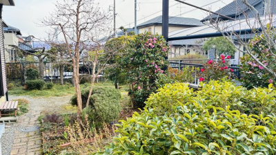 【庭】 | 大津市仰木の里東3丁目5-13　中古戸建 | 緑豊かな庭