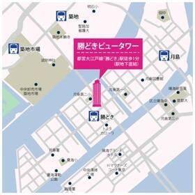 【地図】 | 勝どきビュータワー