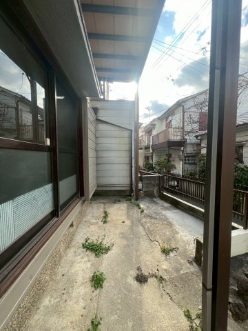 東垂水2丁目貸家の庭
