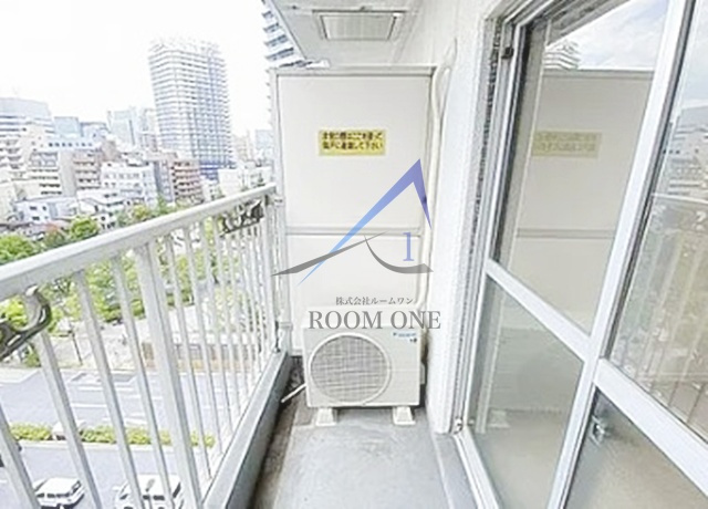 マンション勝どきのバルコニー|バルコニーです。