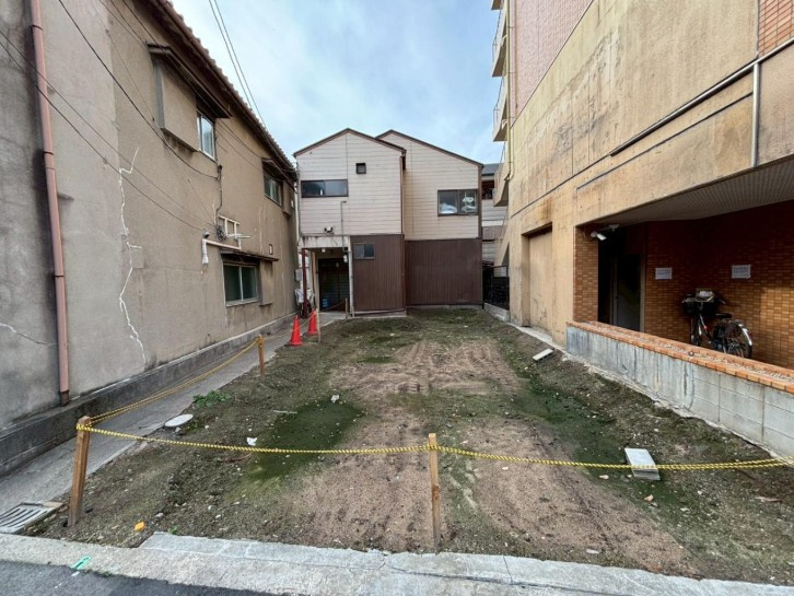 北区長柄中　新築戸建用土地の外観