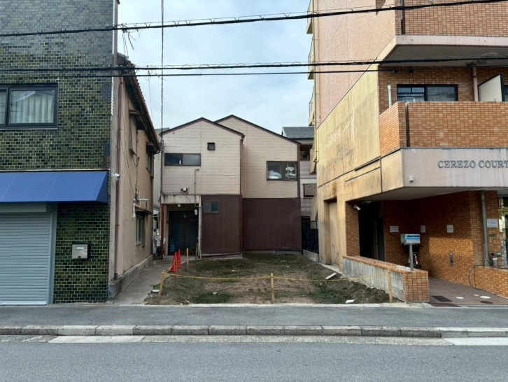 北区長柄中　新築戸建用土地の外観