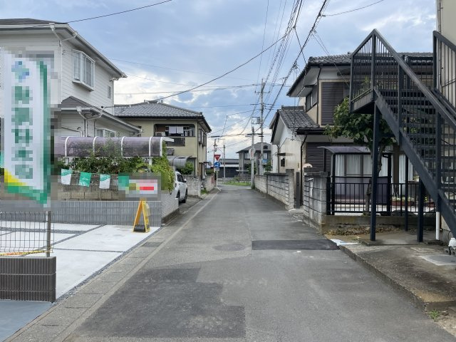 【前面道路含む現地写真】 | 本庄市南第1期　クライン　新築戸建　全2棟　2号棟