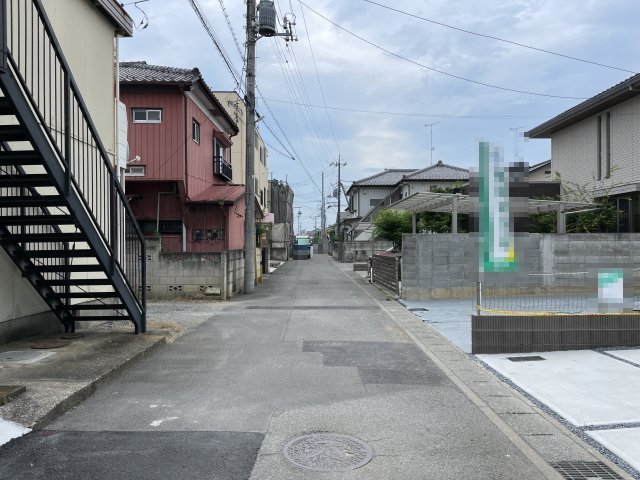 【前面道路含む現地写真】 | 本庄市南第1期　クライン　新築戸建　全2棟　2号棟