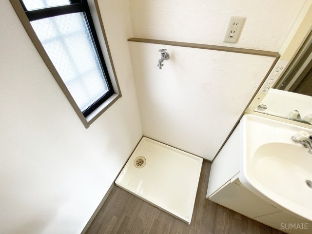 アトリオ北浦和の洗面所|室内洗濯機置き場！