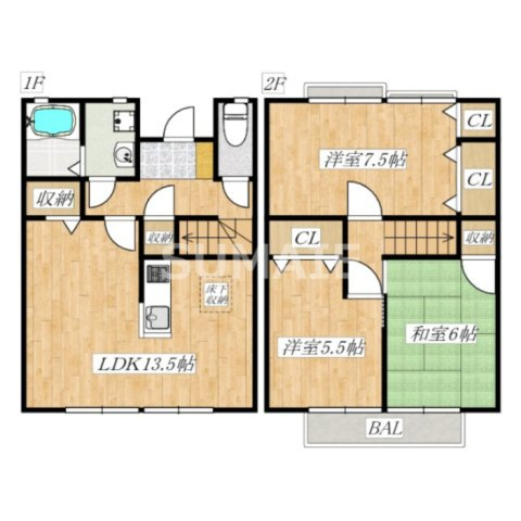 アトリオ北浦和の間取り|間取図☆