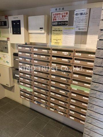 梅田プレミアムコートのロビー|落ち着いたロビーです