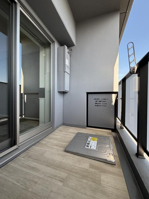 スプランディッド大山のバルコニー