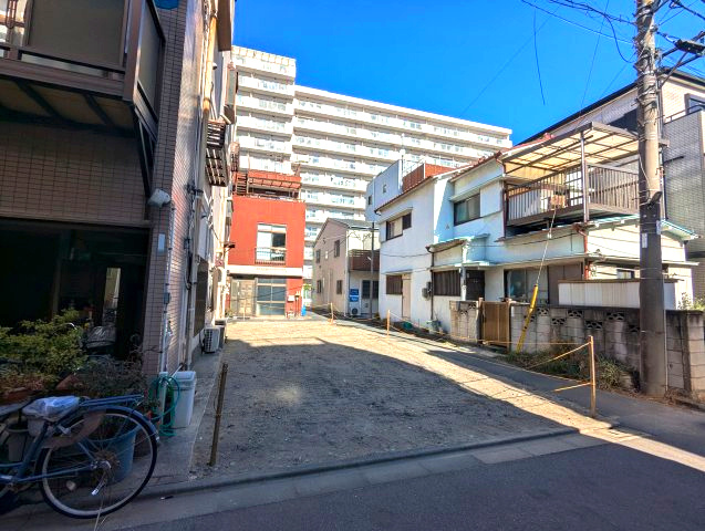 江東区東砂８丁目の建築条件付売地の外観|閑静な住宅街に立地の為住環境良好です。