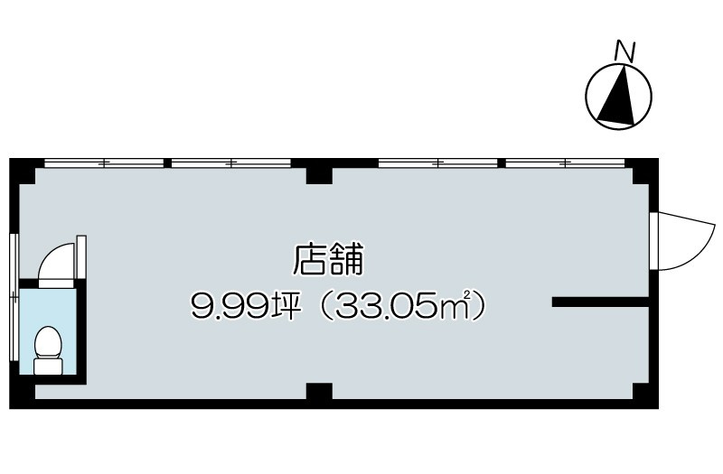 上落合ビルの間取り
