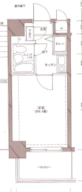 メインステージ武蔵関の間取り