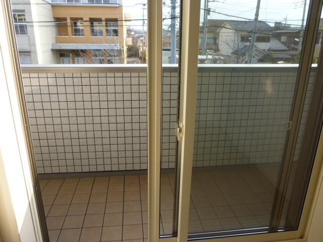 アトリエウスイのバルコニー