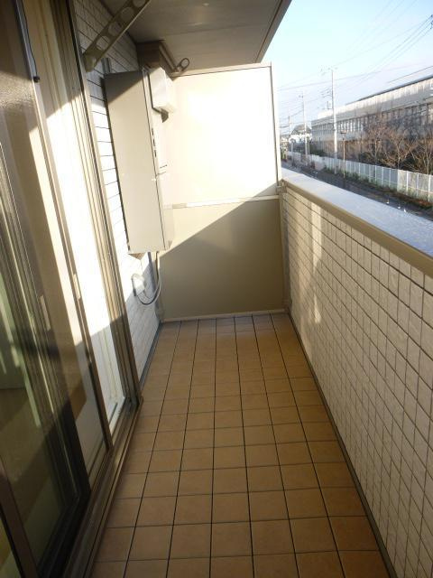 アトリエウスイのバルコニー